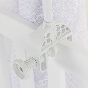 Bebek Tül Cibinlik Sedefli Beyaz Bebek Tül Cibinlik Sedefli Beyaz