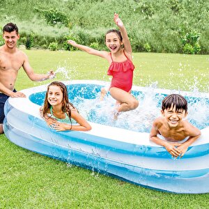 Dış Bölme Şeffaf Aile Havuzu 262X175X56