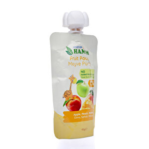 Şeftali Mango Elma Muz Püresi 90gr