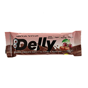 Delly Şekersiz Çikolata Kaplı -Yer F-Viş