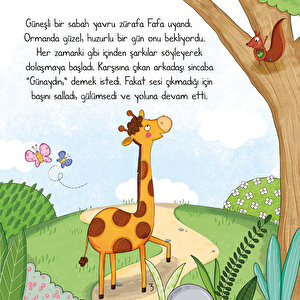 Sesini Arayan Zürafa Bebek Masal Kitabı Ezo Sunal
