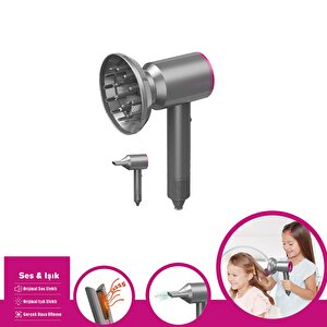 Sesli ve Işıklı 2in1 Lüks Saç Bakım Seti Sesli ve Işıklı 2in1 Lüks Saç Bakım Seti