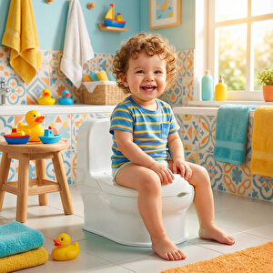 baby plus Sifon Sesli Klozet Lazımlık