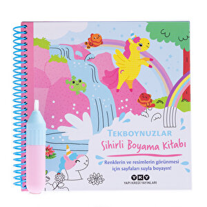 Sihirli Boyama Kitabı - Tek Boynuzlar
