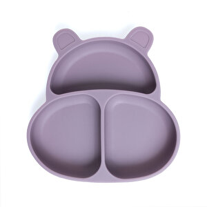 Silikon Beslenme Seti 3'lü Lila