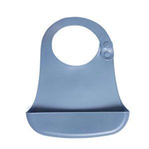 Silikon Beslenme Seti 3'lü Mavi