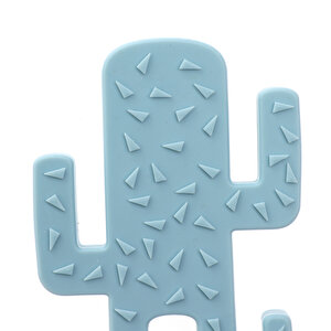 Silikon Diş Kaşıyıcı Kaktüs Mavi Silikon Diş Kaşıyıcı Kaktüs Mavi