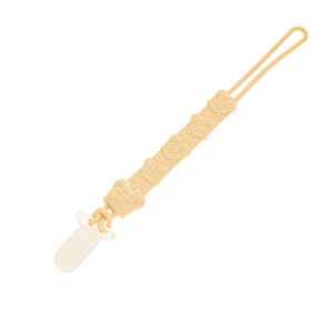 Silikon Emzik Askısı-Krem Silikon Emzik Askısı-Krem