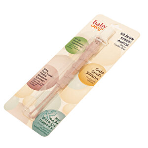 Silikon Emzik Askısı - Pembe