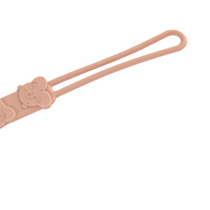 Silikon Emzik Askısı - Pembe