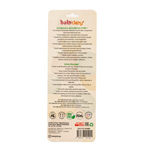 Silikon Emzik Askısı - Pembe