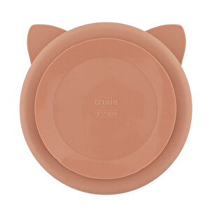 Silikon Vakumlu Bölmeli Tabak Mrs.Cat Silikon Vakumlu Bölmeli Tabak Mrs.Cat