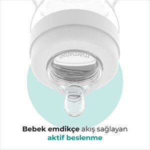 Silver Yavaş Akış PP Biberon 150 ml