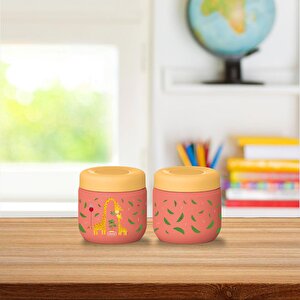 - Termos Yemek Kabı | 360 ml - Giggle Giraffe - Termos Yemek Kabı | 360 ml - Giggle Giraffe