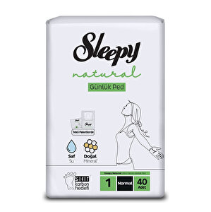 Sleepy Natural Günlük Ped Normal 40 Adet