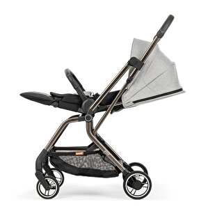 Smart Autofold Travel Sistem Bebek Arabası Gri Smart Autofold Travel Sistem Bebek Arabası Gri