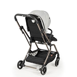 Smart Autofold Travel Sistem Bebek Arabası Gri Smart Autofold Travel Sistem Bebek Arabası Gri