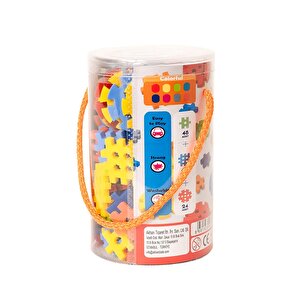 Yaratıcı Waffle Yapı Blokları Seti 120 Parça