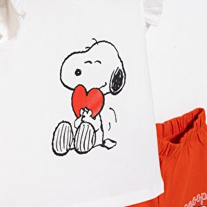 Snoopy Kız Atlet-Şort Kız Bebek