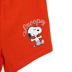 Snoopy Kız Atlet-Şort Kız Bebek