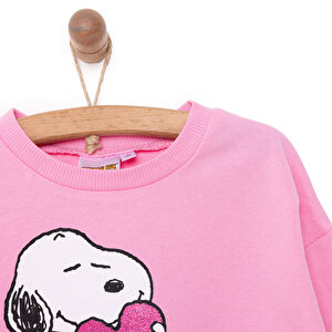 Snoopy Kız Sweatshirt Kız Bebek Snoopy Kız Sweatshirt Kız Bebek