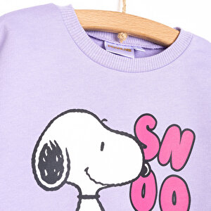 Snoopy Snoopy Kız Sweatshirt Kız Bebek Snoopy Snoopy Kız Sweatshirt Kız Bebek