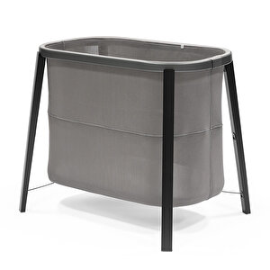 Snoozi Portatif Anne Yanı Beşik Gri