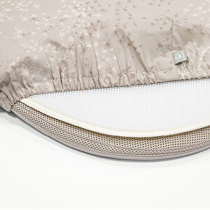 Snoozi Portatif Anne Yanı Beşik Gri