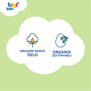 Soft Clean Organik Pamuk Özlü & Organik Zeytinyağlı Islak Mendil 12x52 Adet