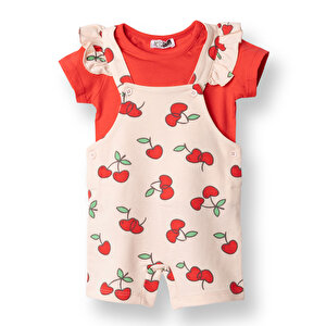 HelloBaby Şort Sal, Nar Çiçeği, 3 - 6 Ay