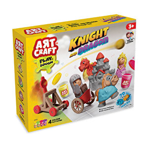 Şövalye Ve Ejderha Oyun Hamur Set 280 Gr Şövalye Ve Ejderha Oyun Hamur Set 280 Gr