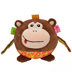 SozzyToys Çıngıraklı Maymun Topum