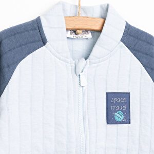 SPACE Kapüşonlu Hırka Erkek Bebek