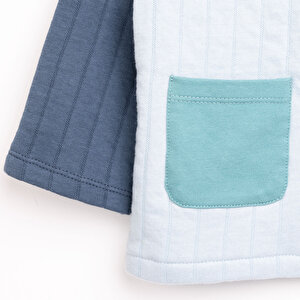 SPACE Kapüşonlu Hırka Erkek Bebek