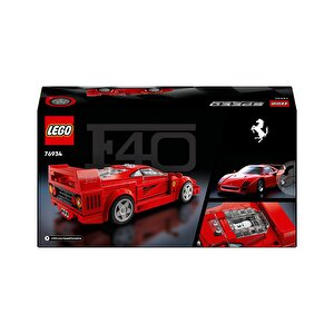 Speed Champions Ferrari F40 Süper Araba Oyuncak Araç 76934 Speed Champions Ferrari F40 Süper Araba Oyuncak Araç 76934