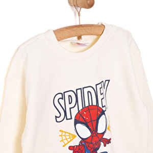 Spiderman - Marvel Spiderman Erkek Sweatshirt Erkek Bebek