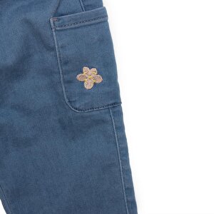 Spring Memories Kız Denim Pantolon Kız Bebek