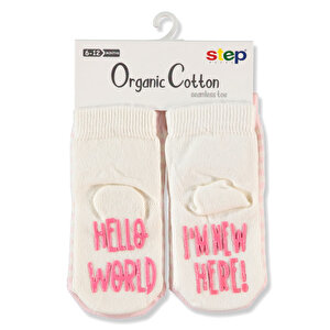 2'li Abs Hello World Bebek Soket Çorap