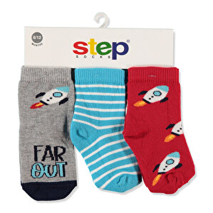 3'lü Bebek Soket Çorap
