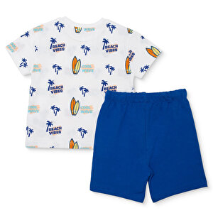 HelloBaby Summer, Ekru Baskılı, 6 - 9 Ay