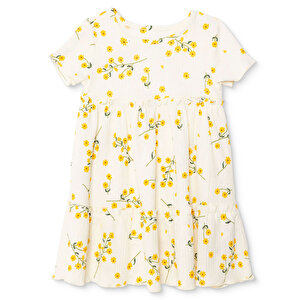 HelloBaby Sun Fl, Ekru Baskılı, 6 - 9 Ay