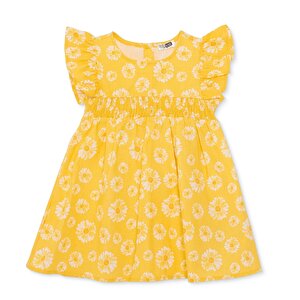 HelloBaby Sun Fl, Sarı Baskılı, 6 - 9 Ay