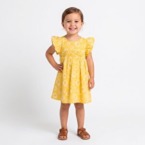 HelloBaby Sun Fl, Sarı Baskılı, 6 - 9 Ay