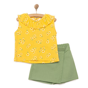 HelloBaby Sun Flower Kız Bl, Sarı, 5 Yaş