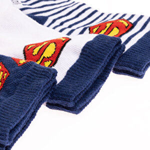 Superman Erkek 3'lü Soket Çorap Superman Erkek 3'lü Soket Çorap