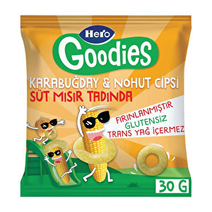 Hero Goodies Süt Mısır Nohut Cips 30 gr