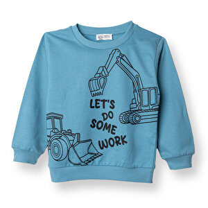 HelloBaby Sweatshirt, Koyu Mavi, 6 Ay