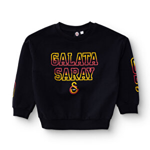 Galatasaray Sweatshirt, Siyah, 3 - 6 Ay
