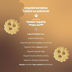 Tahinli Pekmezli Vegan Kurabiye 55 g