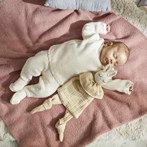 Tavşan Neni uyku Arkadaşı müslin ve amigurimi